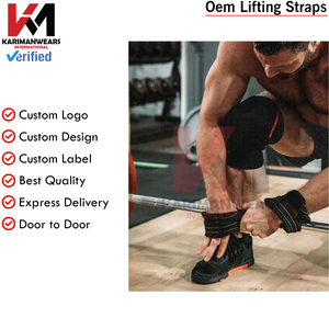 Correas de Levantamiento de Pesas Premium para Gimnasio, Soporte de Muñeca Resistente, Accesorios de Entrenamiento de Fuerza - Product Image 5