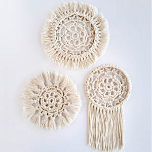 Arte de yute para colgar en la pared, diseño moderno de alta calidad, arte de pared elegante para decoración del hogar y Hotel, venta al por mayor - Product Image 3