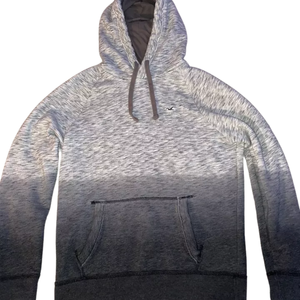 Sweat à capuche décontracté pour homme Sweat-shirt en coton bleu avec double teinte pour la saison d'hiver - Product Image 4
