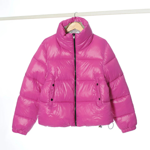 Nouvelle Arrivée 2026 – Doudoune d'hiver matelassée pour femme, grande taille, col montant, fermeture éclair, service OEM, prix compétitif - Product Image 3