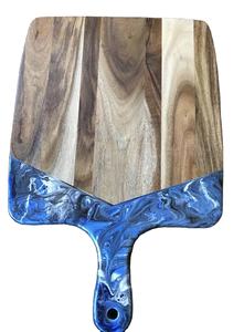 Planche à découper moderne de cuisine de table en bois et résine dernière Offre Spéciale planche à fromage multifonctionnelle - Product Image 2