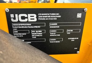 2024รถตักขนาดเล็ก JCB 215W พร้อมมอเตอร์หลักและส่วนประกอบกระปุกเกียร์ - Product Image 6