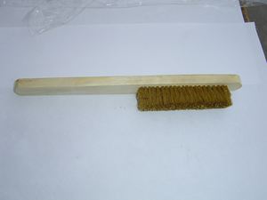 Brosse de haute qualité, poils en laiton, 5 rangées, douce, pour la fabrication de bijoux, vente en gros, prix le plus bas, meilleur produit pour les bijoux - Product Image 1
