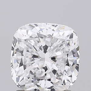 1.59ct Coussin Brillant Cut Lab-grown Diamond IGI Certified D Color VS2 Clarity Lab-Stone - Product Image 1