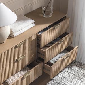 ตู้ลิ้นชัก<span class=keywords><strong>ไม้</strong></span>แอช<span class=keywords><strong>แบบ</strong></span>แบน 6 ชั้น ผลิตจากโรงงาน (OEM)  ลายร่อง  วีเนียร์<span class=keywords><strong>ไม้</strong></span>แอช  ขาเหล็กสแตนเลส  สำหรับห้องนอนสไตล์โมเดิร์น - Product Image 2