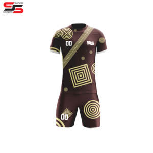 2025 último diseño de alta calidad, transpirable, de secado rápido, kit de entrenamiento deportivo, Conjunto de camiseta de fútbol, uniforme de fútbol a precio barato - Product Image 5