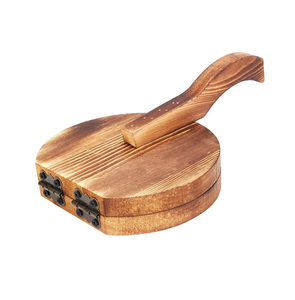 เครื่องกดทำเกี๊ยวทำจากไม้อะคาเซียเครื่องทำพิซซ่าไม้และบิสกิตเครื่องอัดงานฝีมือ - Product Image 6