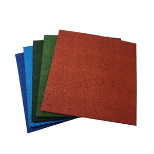 Dalles en caoutchouc de qualité supérieure à prix compétitif, toutes épaisseurs, 25 couleurs EPDM, absorption des chocs, antidérapantes - Product Image 3