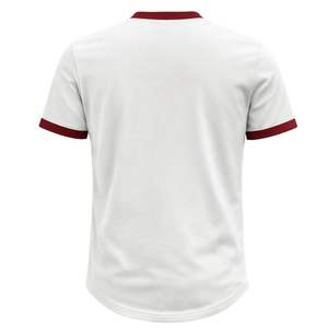 Kappa Alpha Psi Premium Ivory Henley <b>Shirt</b> Short Sleeve Greek Letter Top with Button Placket for Casual Collegiate Greekwear - Product Image 4