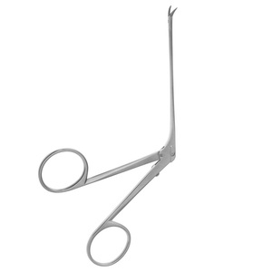 Tijeras de cocodrilo Bellucci House de alta calidad, hoja curva izquierda de 5mm, instrumentos quirúrgicos ENT de acero inoxidable - Product Image 2