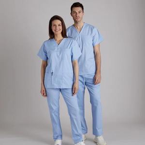 Traje médico de alta calidad para enfermera, médico y enfermera uniforme de trabajo, conjuntos de uniformes de hospital, uniforme de salón de belleza - Product Image 1