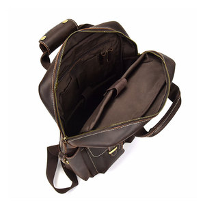 Outdoor Use High Quality Leather Tactical Hiking <b>Backpack</b> OEM Tactical Leather <b>Backpack</b> <b>Heavy</b> <b>Duty</b> Trekking Hiking Bag - Product Image 5