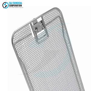 Couvre-panier uniquement pour panier plat, en acier inoxydable durable, manuel, réutilisable, conçu pour l'autoclave et l'usage médical - Product Image 6