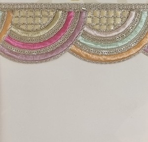 Des fils magnifiques sur mesure transforment vos créations avec nos lacets brodés. accessoires vestimentaires scrapbooking home decor. - Product Image 3