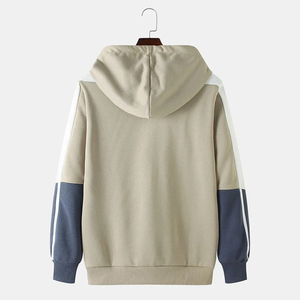 เสื้อฮู้ดดี้สตรีทแวร์ผ้าฟลีซคอตตอนแบบสวมหัว มีกระเป๋า ระบายอากาศดี ดีไซน์แฟชั่นฤดูหนาว ผ้าฝ้าย 100% - Product Image 2