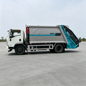 New Tri-Ring Chuangke Compressed Garbage Truck Optional Left & Right Hand Drive Euro Emission Standard Rear Loader Waste Compact - Product Image 3