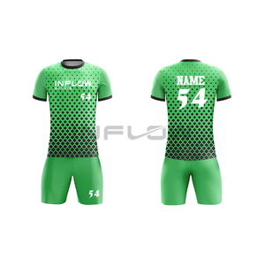 ชุดฟุตบอลสำหรับผู้ชาย แห้งเร็ว ระบายอากาศได้ดี เสื้อฟุตบอลแบบซับลิเมชั่น ชุดกีฬาทีมแบบยูนิเซ็กซ์ พร้อมเสื้อฟุตบอลสโมสร - Product Image 5