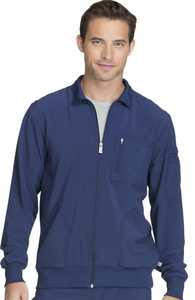 Chaqueta de manga larga con cierre de cremallera para hombre, uniforme de algodón y poliéster de calidad superior, con logotipo personalizado, para Hospital - Product Image 3