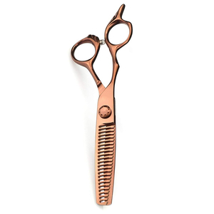 Thép không gỉ Cắt Tóc cắt tóc texturizing mỏng dao cạo cạnh loạt răng Shears - Product Image 5