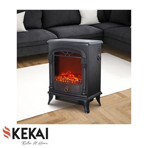 Cheminée électrique décorative avec Simulation de feu, 1950W | Produits de chauffage | Meubles de maison d'espagne - Product Image 3