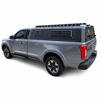 Auvent rigide en aluminium pour Toyota Hilux Double Cabine, idéal pour le travail et le commerce