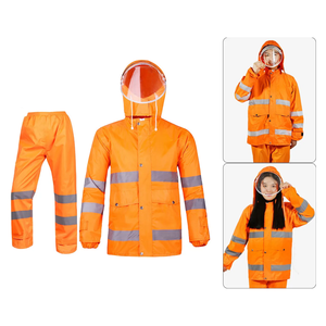 Chaqueta de Trabajo de Seguridad Reflectante con Múltiples Bolsillos, Transpirable, Resistente al Fuego, para Trabajadores de Gasolineras y Estaciones de Servicio - Product Image 2