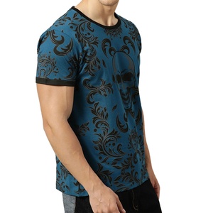 La mejor camiseta transpirable de secado rápido para hombre, color personalizado con impresión digital, nueva camiseta de sublimación de diseño sólido - Product Image 1