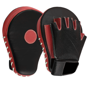Mitaines d'entraînement de boxe thaïlandaise en cuir artificiel MMA / Coussin de frappe de boxe avec taille et couleur personnalisées pour le Muay Thai - Product Image 3