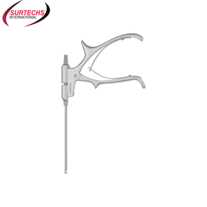 Surtechs Manuel Genou Arthroscopie Poinçons En Acier Inoxydable Vers Le Bas Biter Forceps Métal Instruments Chirurgicaux Base - Product Image 5