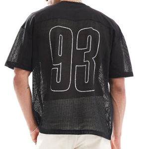 Ropa deportiva Camisetas de fútbol americano para hombre Poliéster/Malla hecha Ropa Camisetas de equipo de fútbol de malla de alta calidad - Product Image 3