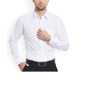 เสื้อเชิ้ตผู้ชายสไตล์ลำลองสำหรับฤดูหนาว แขนยาว ติดกระดุม ทรงธุรกิจ ผ้าโพลีเอสเตอร์/คอตตอน ระบายอากาศได้ดี ไม่ยับง่าย - Product Image 4