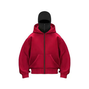 Vente en gros de sweats à capuche pour hommes Sweatshirts avec fermeture éclair complète Sweats à capuche pour hommes & masque Ninja Sweats à capuche pour hommes - Product Image 1