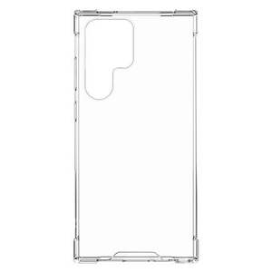 เคสใสโปร่งแสงสำหรับ Samsung Galaxy S23สำหรับการออกแบบถุงลมนิรภัย-PC แบบแข็งพร้อมวัสดุชุบเคลือบใสขายปลีก - Product Image 1