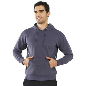 Pull à capuche à la mode pour hommes, automne et hiver, sweat à capuche décontracté, poches, sweats amples surdimensionnés - Product Image 3