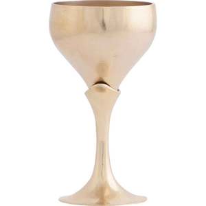 Gold Plated Brass Wine <b>Goblet</b> Shining Polished Antique Royal Design Ideal For Home Hotel Bar Elegant Storage Glassware Supplies - Product Image 5