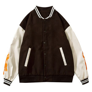 Chaqueta Universitaria Personalizada de Talla Grande para Hombre, Estilo Letterman, Deportiva, con Materiales de Alta Calidad, Chaqueta Universitaria para Hombre - Product Image 3