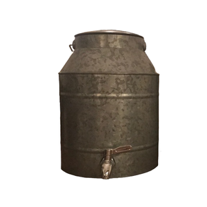 Dispensador de zumo galvanizado con acabado rústico, elegante, uso en bares y fiestas, barato, cantidad mínima - Product Image 2