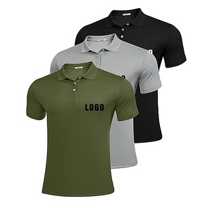 Transpirable de secado rápido estampado de rendimiento de talla grande para hombres para camisas de entrenamiento Streetwear Casual Activewear hecho 100% algodón - Product Image 3