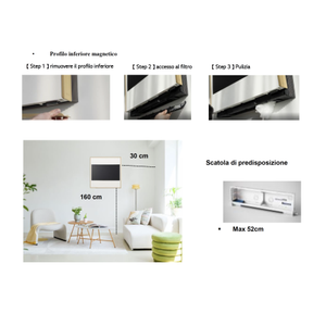 Pour LG ArtCool Gallery Photo WiFi Dual Split Inverter AC 12000+12000 BTU R32 MU2R17 A++ Source d'alimentation électrique domestique variable - Product Image 5