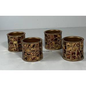 Anillos de Servilleta de Metal Modernos y Elegantes de Estilo Real, Diseño de Tendencia, Ecológicos, Hechos a Medida, Regalos para Mesa de Comedor, Precio Económico - Product Image 3