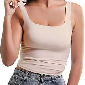 Camiseta de gimnasio de calidad Premium para mujer, ropa deportiva, chaleco de gimnasio, entrenamiento, Yoga, Top Racer, espalda, músculo, transpirable, chaleco de gimnasio para mujer - Product Image 1