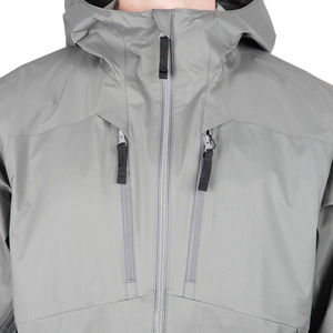 Veste coupe-vent décontractée d'hiver pour l'extérieur, imperméable, respirante, en nylon, à capuche, col montant, grande taille, service OEM - Product Image 1