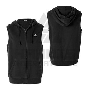<b>Men's</b> Fitness <b>Sleeveless</b> <b>Hoodie</b> Gym Exercise <b>Hoodie</b> Wholesale Supplier Manufacturer Fitness Wears Gym Sport <b>Sleeveless</b> <b>Hoodie</b> - Product Image 1