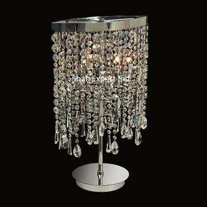 Table décorative de mariage, support de pièce maîtresse en cristal, perles de cristal pour décoration de réception de fête d'anniversaire - Product Image 4