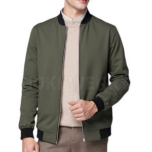 Chaqueta Bomber de Nailon y Poliéster en Oferta Online, Chaqueta Bomber para Hombre con Impresión de Logotipo de Marca Privada - Product Image 2