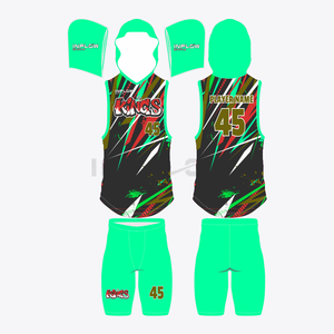 Maillot de football d'équipe à capuche personnalisable, nouveau design, uniformes de flag football, 7v7, 7on7, kits de club de football américain - Product Image 6