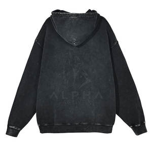 Qualité supérieure Vêtements de mode Sweats à capuche délavés à l'acide pour hommes Vêtements grande taille Sweats à capuche délavés à l'acide - Product Image 2