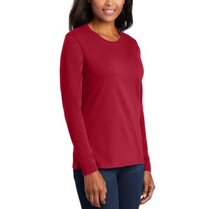 Camisa de mujer de manga larga de alta fabricación más vendida/camisa de mujer de color sólido de secado rápido transpirable - Product Image 4