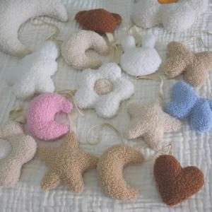 Juguetes para bebés Boucle Moon Cloud Decoraciones Impresionante decoración de guardería Forma personalizada Estrella Mariposa Corazón Oso Conejito <span class=keywords><strong>Gay</strong></span> Juguete colgante - Product Image 5