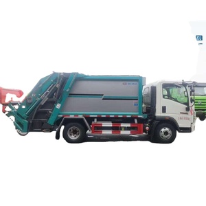 รถบรรทุกบดอัดขยะมือสอง 4x2 พวงมาลัยซ้าย/ขวา ความจุ 8 ลูกบาศก์เมตร บรรทุกได้ 5-8 ตัน สำหรับขาย - Product Image 3